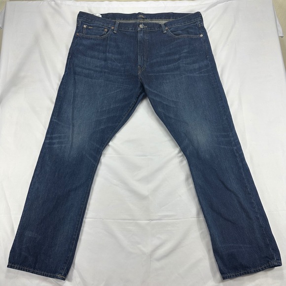 Polo Ralph Lauren Other - Polo Ralph‎ Lauren Varick Slim Straight Denim Jeans Mens Blue Size 42x32